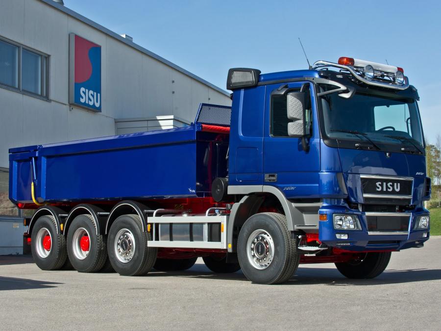  Sisu Polar 8x4 Tipper 2010 года  (фото 2 из 15)